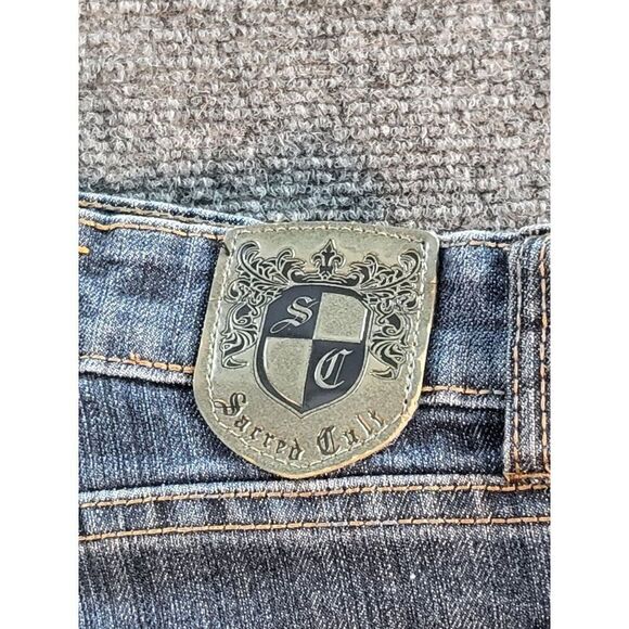 Sacred Cult Jeans‎ Men Sz 36 Blue Denim Straight Leg Streetwear Work - Picture 2 of 9